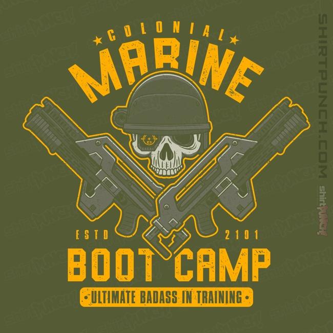 Shirts Magnets / 3"x3" / Military Green Colonial Marine s
