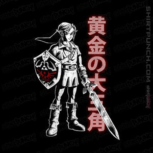 Shirts Magnets / 3"x3" / Black Link, Hero of Time