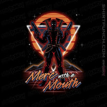 Load image into Gallery viewer, Shirts Magnets / 3&quot;x3&quot; / Black Retro Mercenary
