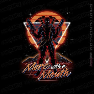Shirts Magnets / 3"x3" / Black Retro Mercenary