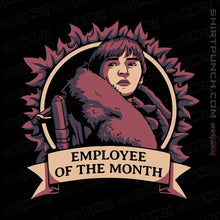 Load image into Gallery viewer, Shirts Magnets / 3&quot;x3&quot; / Black Employee Of The Month
