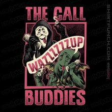 Load image into Gallery viewer, Daily_Deal_Shirts Magnets / 3&quot;x3&quot; / Black Cthulhu Call Buddies
