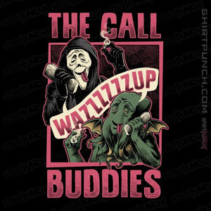 Daily_Deal_Shirts Magnets / 3"x3" / Black Cthulhu Call Buddies