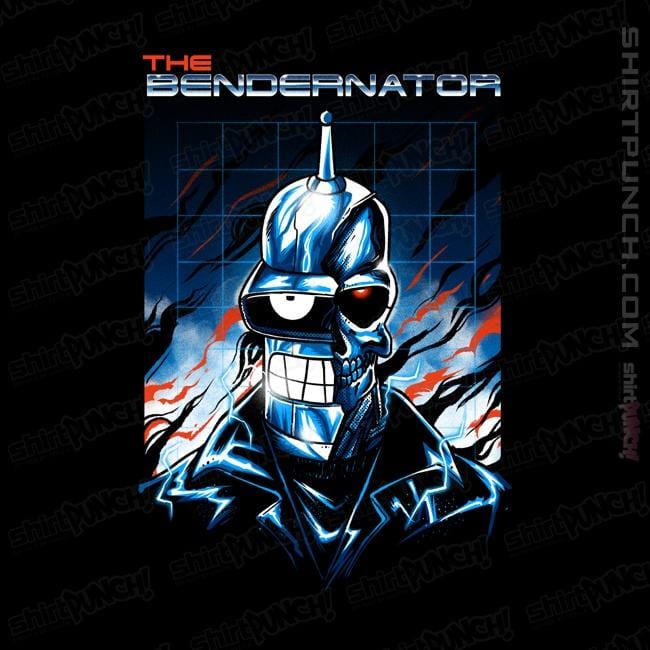 Shirts Magnets / 3"x3" / Black Bendernator