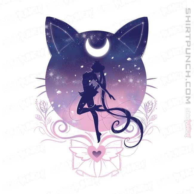 Shirts Magnets / 3"x3" / White Fight Like A Girl Moon