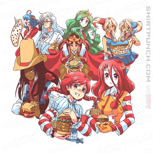 Secret_Shirts Magnets / 3"x3" / White Fast Waifus!