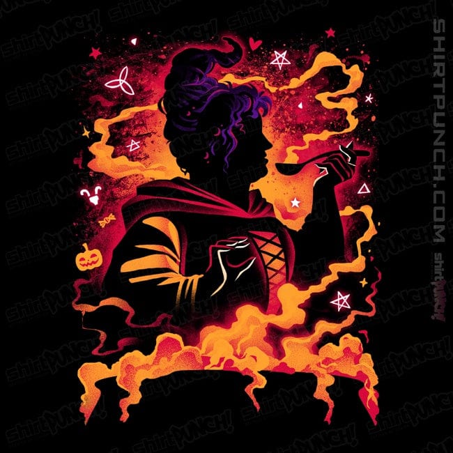Daily_Deal_Shirts Magnets / 3"x3" / Black Devouring Witch