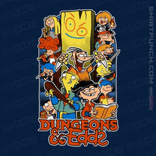 Load image into Gallery viewer, Secret_Shirts Magnets / 3&quot;x3&quot; / Navy Dungeons And Edds
