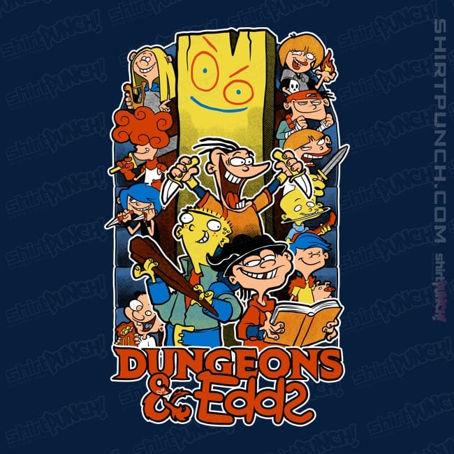 Secret_Shirts Magnets / 3"x3" / Navy Dungeons And Edds