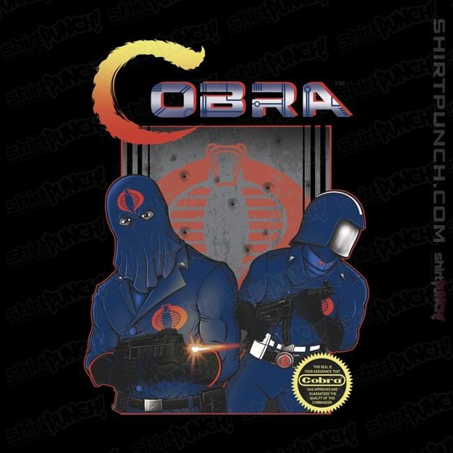 Shirts Magnets / 3"x3" / Black Cobra