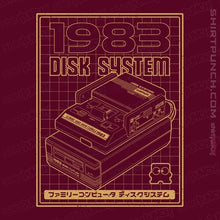 Load image into Gallery viewer, Secret_Shirts Magnets / 3&quot;x3&quot; / Maroon Disk System
