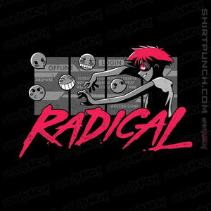 Shirts Magnets / 3"x3" / Black Radical Edward