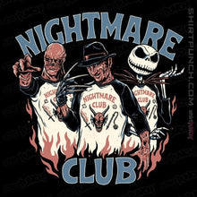 Load image into Gallery viewer, Daily_Deal_Shirts Magnets / 3&quot;x3&quot; / Black Nightmare Club
