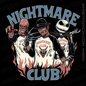 Daily_Deal_Shirts Magnets / 3"x3" / Black Nightmare Club