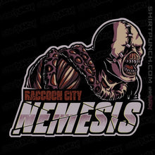 Load image into Gallery viewer, Daily_Deal_Shirts Magnets / 3&quot;x3&quot; / Black Raccoon City Nemesis
