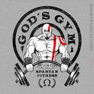 Shirts Magnets / 3"x3" / Sports Grey God's Gym