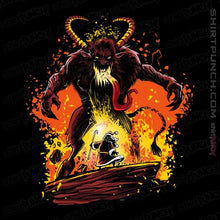 Load image into Gallery viewer, Daily_Deal_Shirts Magnets / 3&quot;x3&quot; / Black You Shall Not Pass, Krampus!
