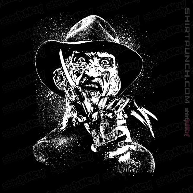 Daily_Deal_Shirts Magnets / 3"x3" / Black Nightmare Splatter