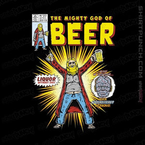 Shirts Magnets / 3"x3" / Black God Of Beer