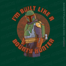 Load image into Gallery viewer, Shirts Magnets / 3&quot;x3&quot; / Forest Built Like A Bounty Hunter
