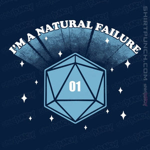 Shirts Magnets / 3"x3" / Navy I'm A Natural Failure
