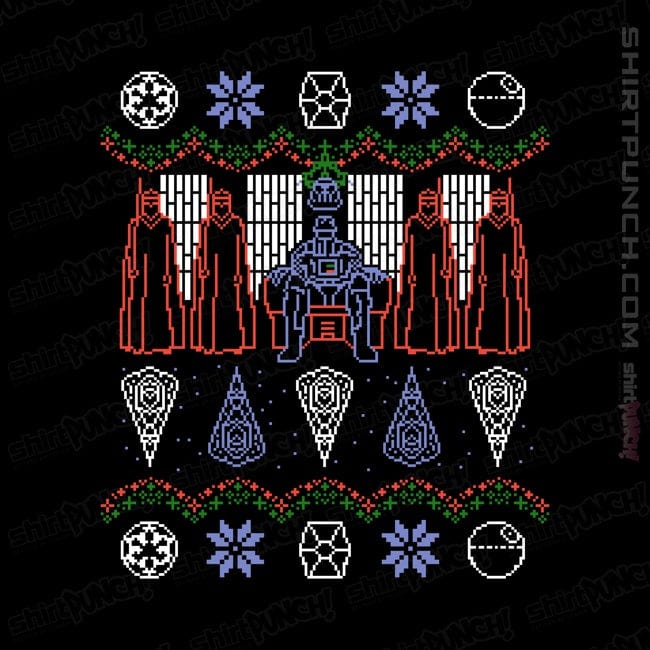 Shirts Magnets / 3"x3" / Black Christmas On The Dark Side