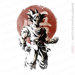 Shirts Magnets / 3"x3" / White Saiyan Sun