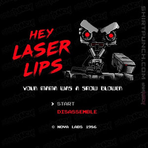 Shirts Magnets / 3"x3" / Black Laser Lips