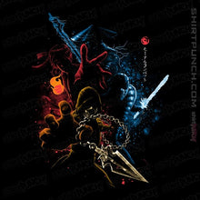 Load image into Gallery viewer, Daily_Deal_Shirts Magnets / 3&quot;x3&quot; / Black Mortal Fighters

