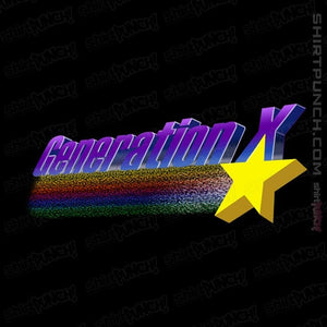 Daily_Deal_Shirts Magnets / 3"x3" / Black Generation X