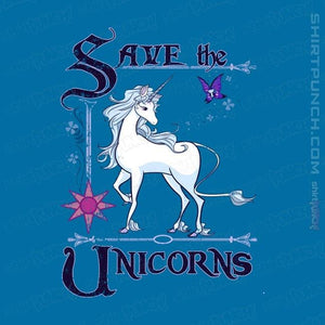 Secret_Shirts Magnets / 3"x3" / Sapphire Magical Conservation