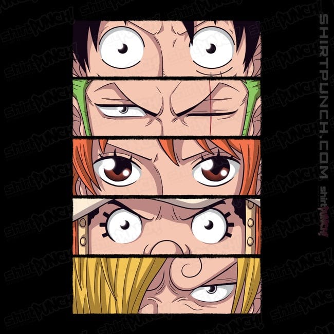 Daily_Deal_Shirts Magnets / 3"x3" / Black Straw Hat Eyes