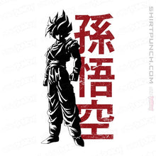 Load image into Gallery viewer, Shirts Magnets / 3&quot;x3&quot; / White The Super Saiyan
