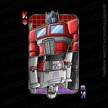 Load image into Gallery viewer, Shirts Magnets / 3&quot;x3&quot; / Black King Autobot
