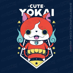 Shirts Magnets / 3"x3" / Navy Cute Yokai