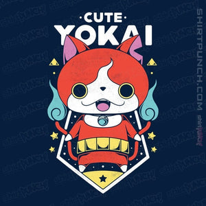 Shirts Magnets / 3"x3" / Navy Cute Yokai