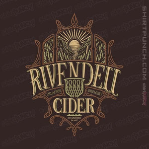 Shirts Magnets / 3"x3" / Dark Chocolate Rivendell Cider