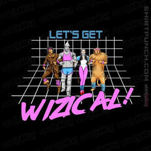 Shirts Magnets / 3"x3" / Black Let's Get Wizical!