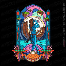 Load image into Gallery viewer, Daily_Deal_Shirts Magnets / 3&quot;x3&quot; / Black Stained Glass Paradise
