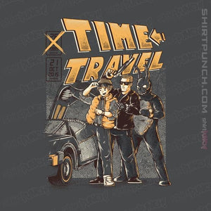 Shirts Magnets / 3"x3" / Charcoal Time Travel