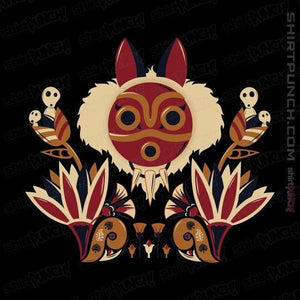 Shirts Magnets / 3"x3" / Black Mononoke Deco