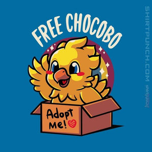 Shirts Magnets / 3"x3" / Sapphire Adopt A Chocobo