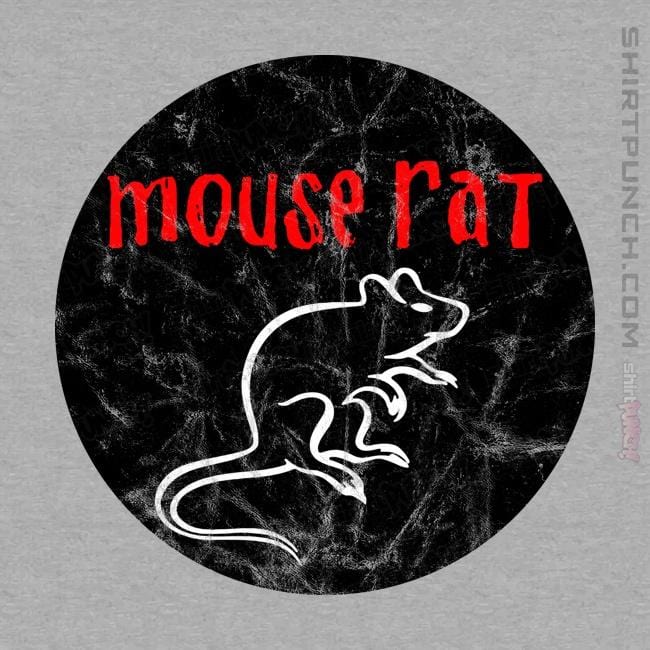 Secret_Shirts Magnets / 3"x3" / Sports Grey Mouse Rat