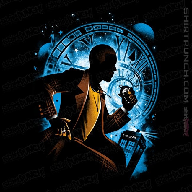 Daily_Deal_Shirts Magnets / 3"x3" / Black The 15th Doctor