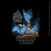 Load image into Gallery viewer, Shirts Magnets / 3&quot;x3&quot; / Black Avatar Wars
