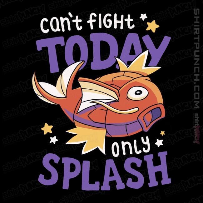 Daily_Deal_Shirts Magnets / 3"x3" / Black Only Splash