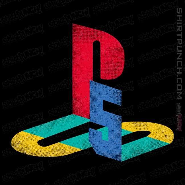 Shirts Magnets / 3"x3" / Black PS5 Classic