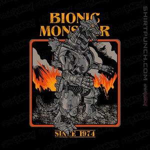 Shirts Magnets / 3"x3" / Black Bionic Monster Since 1974