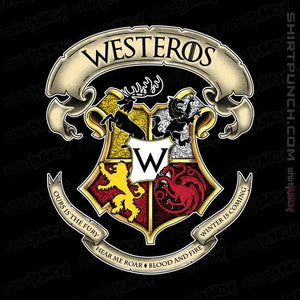 Shirts Magnets / 3"x3" / Black Westeros School