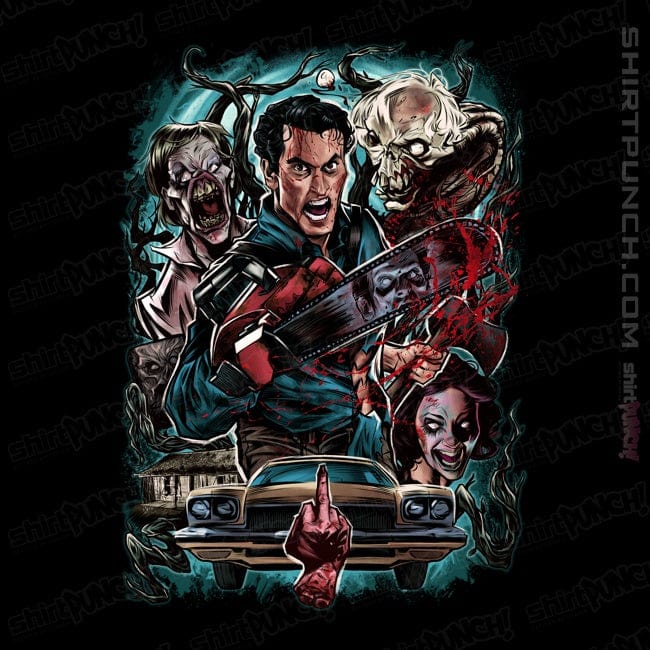 Secret_Shirts Magnets / 3"x3" / Black Kicking The Devil!